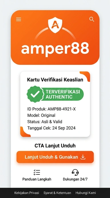 Tampilan kanal resmi amper88